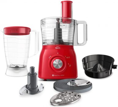 Multiprocessador 5 em 1, Vermelho, 110v, Philips Walita