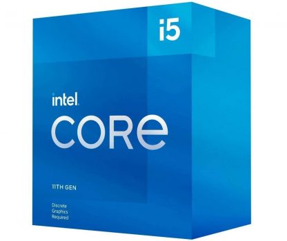Processador Intel Core i5-11400F Box (LGA 1200/6 Cores / 12 Threads / 4.4GHz / 12MB Cache) - *S/Video Integrado* - BX8070811400F
