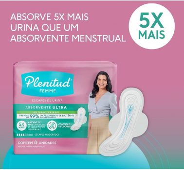 Plenitud Absorvente Ultra, Femme, 8 unidades