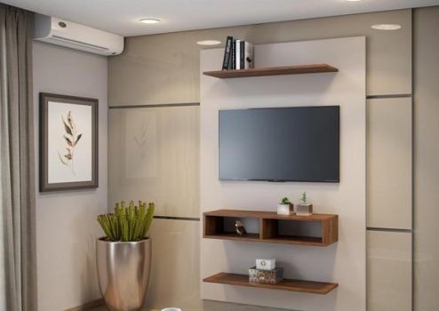 Painel para TV até 43” 3 Prateleiras Viero Móveis - Joy