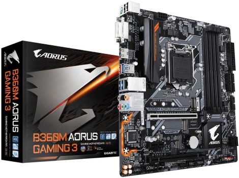 Placa Mãe Gigabyte B360M Aorus Gaming 3 - LGA 1151
