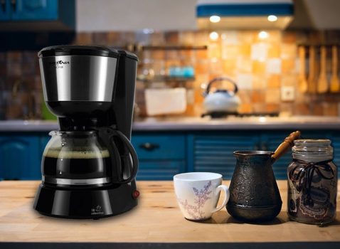 Cafeteira Elétrica Britânia BCF18I c/ Sistema Corta-pingos,Preto e Inox 110V
