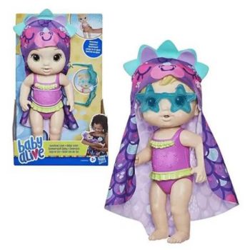 Boneca Baby Alive Bebê Dia de Sol Loira - com Acessórios Hasbro