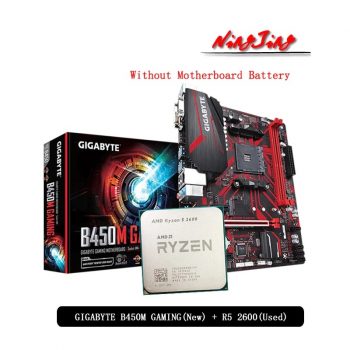 Amd Ryzen 5 2600 + Gigabyte B450M Gaming