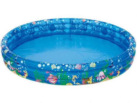 Piscina Infantil Inflável Jilong 190L Redonda - Peixes Tropicais