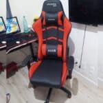 Cadeira Gamer MX5 Giratoria Preto e Vermelho, Mymax, 25.009174, Preto e Vermelho