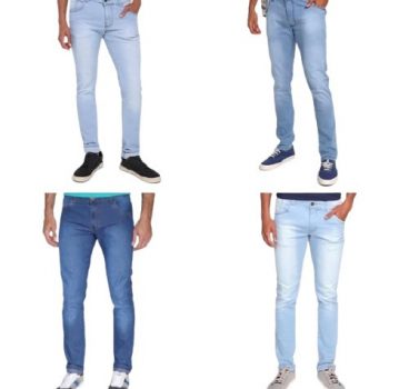 Calça Jeans Skinny Grifle Estonada Masculina