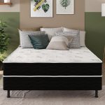 Cama Box Casal Premium Phoenix com Molas Superlastic 57x138x188cm - Preto