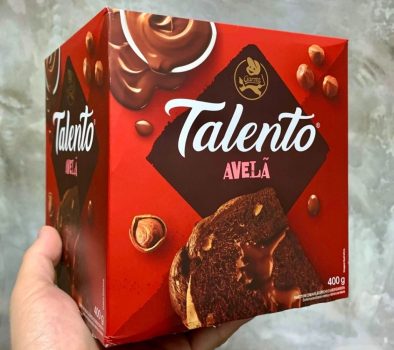 Panettone Talento Avelã Com Recheio Sabor Gianduia 400g - Garoto