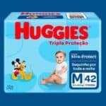 Fralda Huggies Tripla Proteção M - 42 fraldas