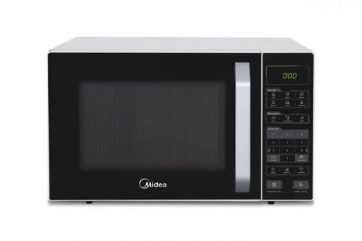 Forno Micro-ondas 35L Branco e Preto Midea 220V MXSA35P2
