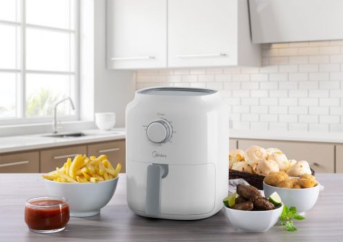Fritadeira Air Fryer Sem Óleo Midea Branca 3,0L 220V