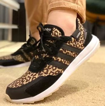Tênis Adidas Retrorun Leopard Feminino