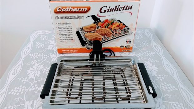 Churrasqueira Elétrica Recursos Inox 1250W Cotherm - Giulietta
