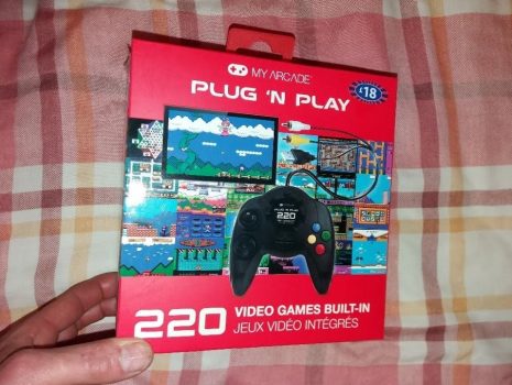 My Arcade Dgun-2959 Video Game Mini Controle Com Plug Universal Com 220 Jogos, My Arcade, Preto - Windows