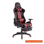 [Outlet] Cadeira Gamer Legends Preta e Vermelha