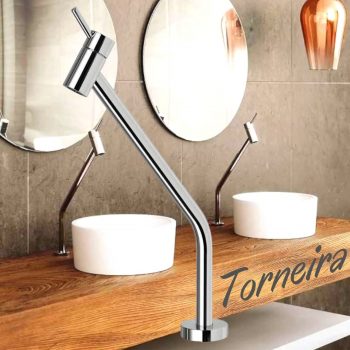 Torneira para Lavatórios de Mesa Docol Bica Alta Lóggica - 386306