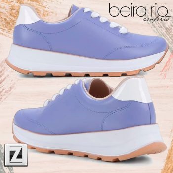 Tênis Beira Rio Casual Bicolor Feminino
