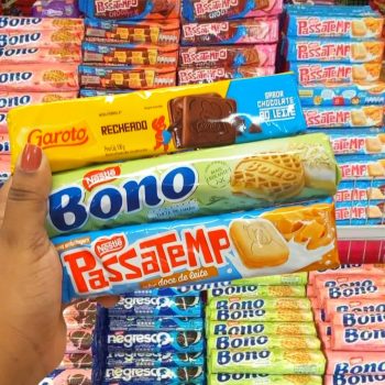 Biscoito recheado nestle(Várias opções)