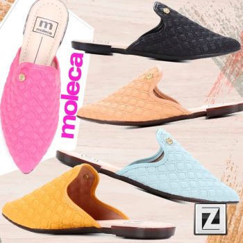 Mule Moleca Clássico Napa Matelasse Feminino