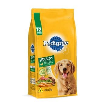 Ração Pedigree Cães Adultos Raças Médias e Grandes 3kg