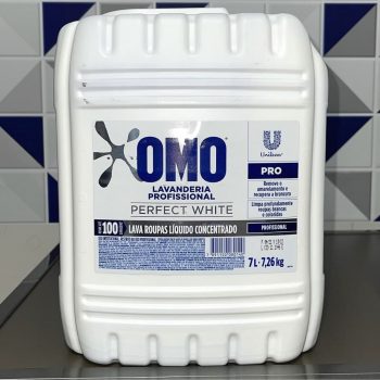 Sabão Líquido Omo Lavanderia Profissional Perfect White 7L - 1 Unidade