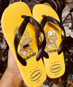 Sandália INFANTIL Havaianas Simpsons