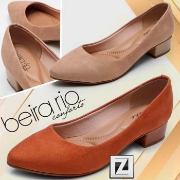 Scarpin Beia Rio Salto Bloco Feminino