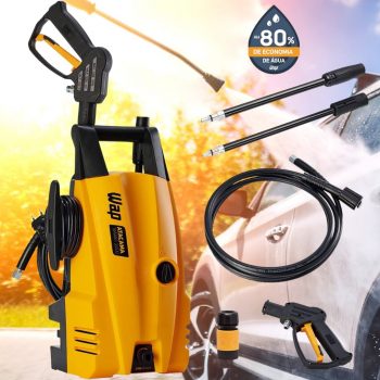 WAP Lavadora de Alta Pressão ATACAMA SMART 2200, 330L/h, com Jato em Leque e Concentrado, 1500psi 1400W 220V