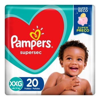 Fraldas Pampers Supersec