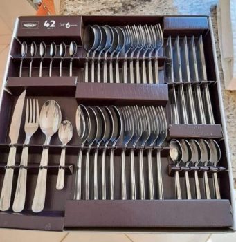 Faqueiro Brinox Inox Modena - 42 Peças