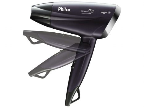 Secador de Cabelos Compact 2 Velocidades 1200W Philco