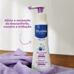 Mustela Gel Higiene Áreas Delicadas, Mustela Bebê, Roxo, Médio/200 ml