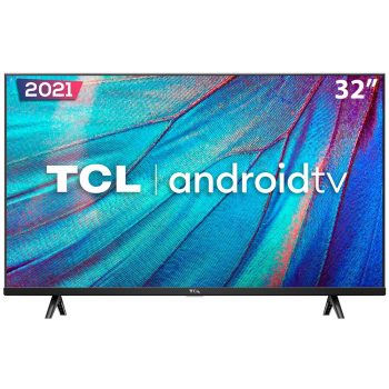 Smart TV 32” HD LED TCL S615 VA 60Hz - Android Wi-Fi e Bluetooth Google Assistente 2 HDMI