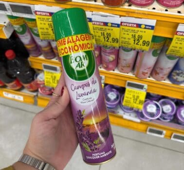 Aromatizador Bom Ar Aerossol Lavanda 360ml Embalagem Econômica, Air Wick, Roxo