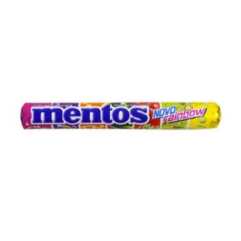 Bala Mastigável Mentos Rainbow | 37,5g
