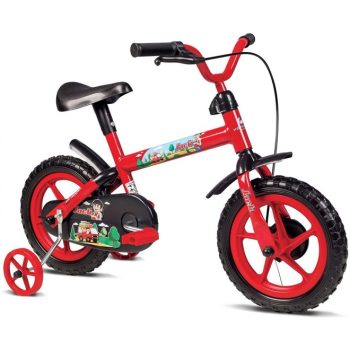Bicicleta Infantil Aro 12 Jack Vermelho E Preto 10444 Verden