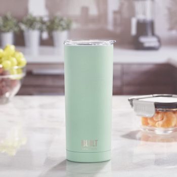 BUILT Copo térmico de aço inoxidável, 590 ml, menta