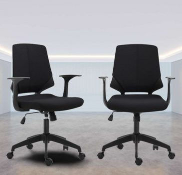 Cadeira de Escritório Diretor Giratória Preta - 3119-1 AC Comercial