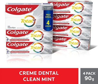 Colgate - Creme Dental Colgate Total 12 Clean Mint 90G Promo Leve 4 Pague 3