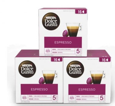 Combo de Cápsulas Dolce Gusto Espresso 16 cápsulas - 3 caixas