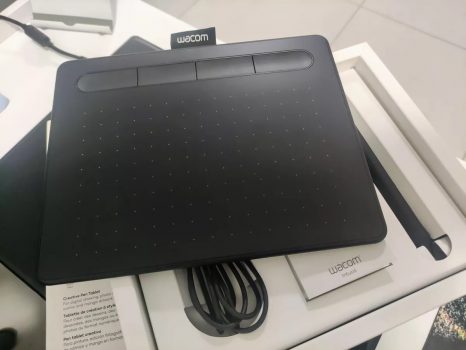 Wacom CTL4100 - Mesa Digitalizadora Intuos Creative, Preto