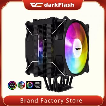 Darkflash 4 heatpipes argb cpu cooler