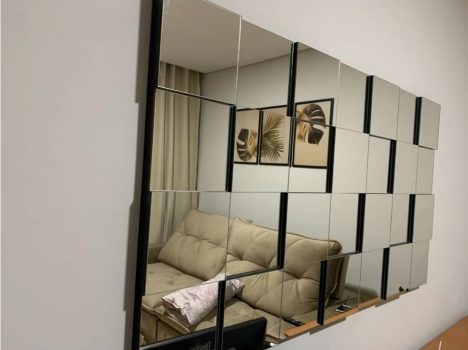 Espelho Decorativo 126cmx72cm Liverpool Espresso Móveis