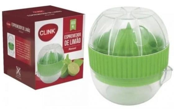 Espremedor De Frutas Manual Reservatório De Suco Plastico - CLINK