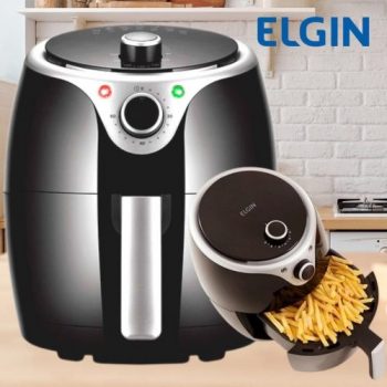 Fritadeira Elétrica Sem Óleo Airfryer Elgin Flash Fryer