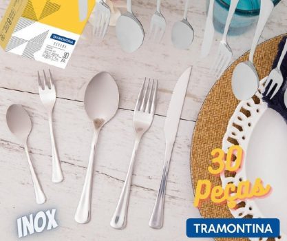 Faqueiro Tramontina Inox Havana - 30 Peças