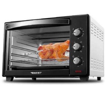 Forno Elétrico Best Preto e Branco 60 Lt 127 V