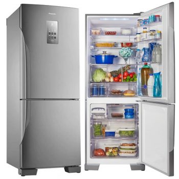 Geladeira Panasonic a + Frost Free 425l Aço Escovado 110v - Nr-Bb53pv3xa