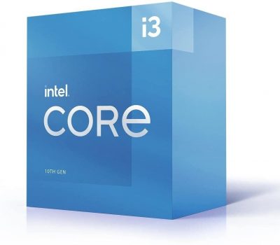 Intel PROCESSADOR CORE I3-10105, CACHE 6MB, 3.7GHZ (4.4GHZ MAX TURBO), LGA 1200 BX8070110105